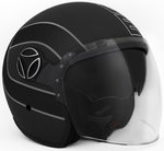 MOMO Arrow Casc de moto negre mate / gris