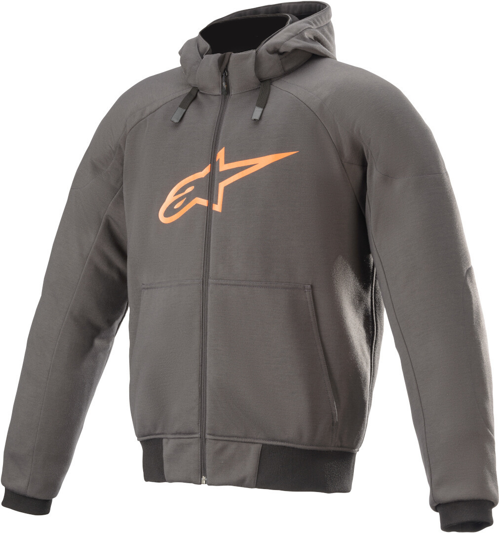 Alpinestars Chrome Sport Мотоцикл Hoodie Серый/Оранжевый XXL 
