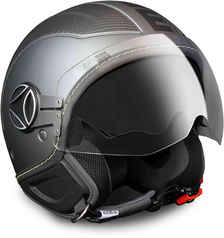 MOMO Avio Pro Anthracite Carbon / Black Реактивный шлем