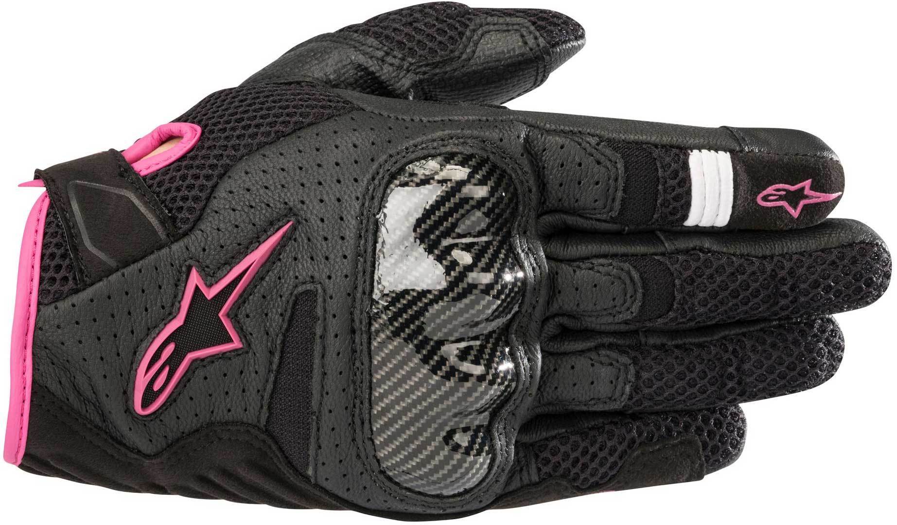 Alpinestars Stella SMX 1 Air V2 Women´s handsker, sort-pink, størrelse XL til Kvinder