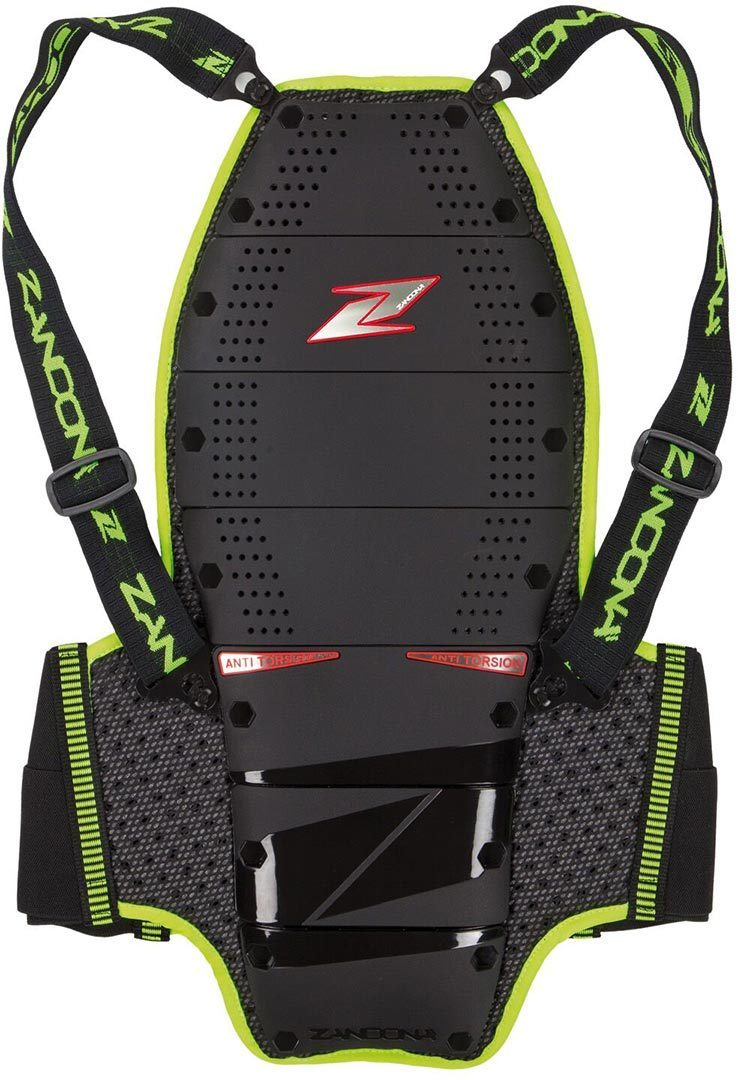 Zandona Spine EVC Back Protector, black-yellow, Size XS, black-yellow, Size XS