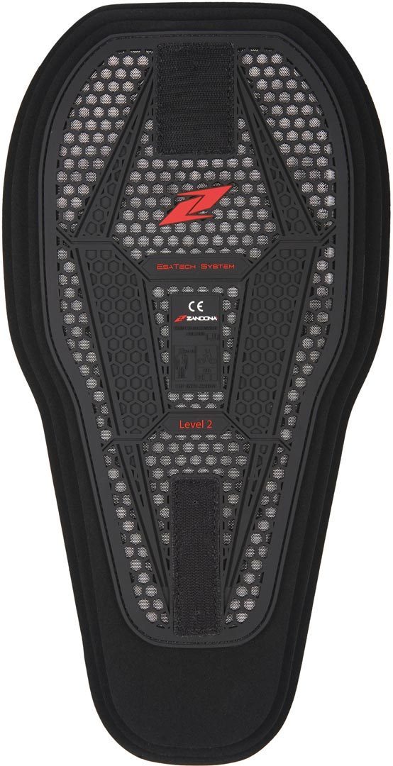 Zandona Esatech Rückenprotektor Einsatz 23x45cm, schwarz, schwarz