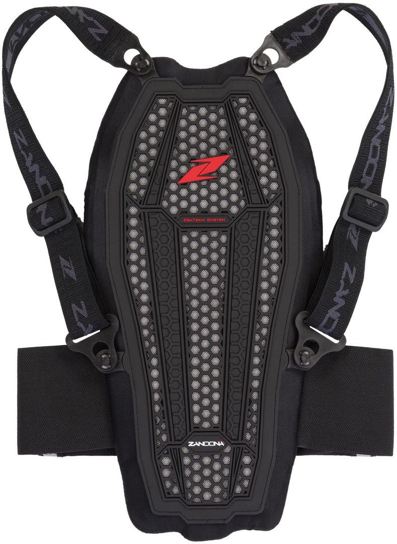 Zandona Esatech Kinder / Damen Rückenprotektor, schwarz, Größe 120 cm 125 cm 135 cm, schwarz, Größe 120 cm 125 cm 135 cm