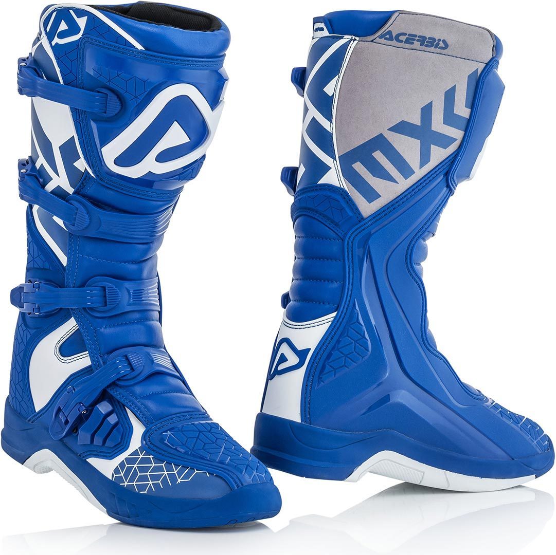 Acerbis X-Team Мотокросс сапоги Синий/Белый 42 
