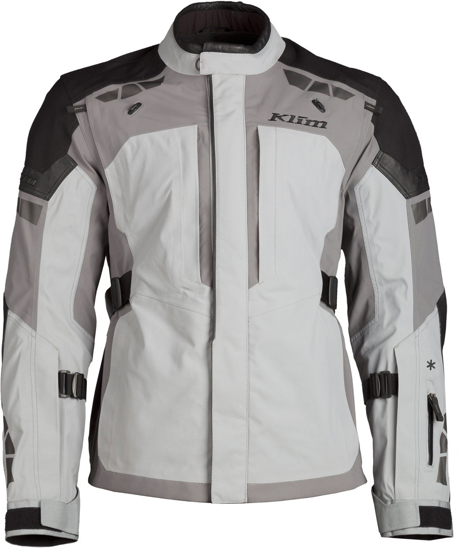 Klim Latitude Motorcykel textil jacka, grå, storlek 4XL 50