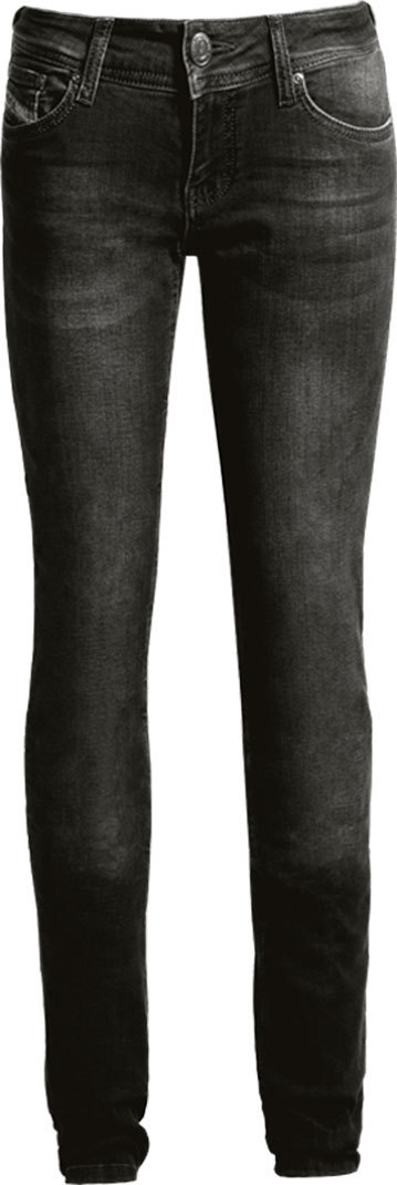 John Doe Betty High XTM Damenjeans, schwarz, Größe 31, schwarz, Größe 31