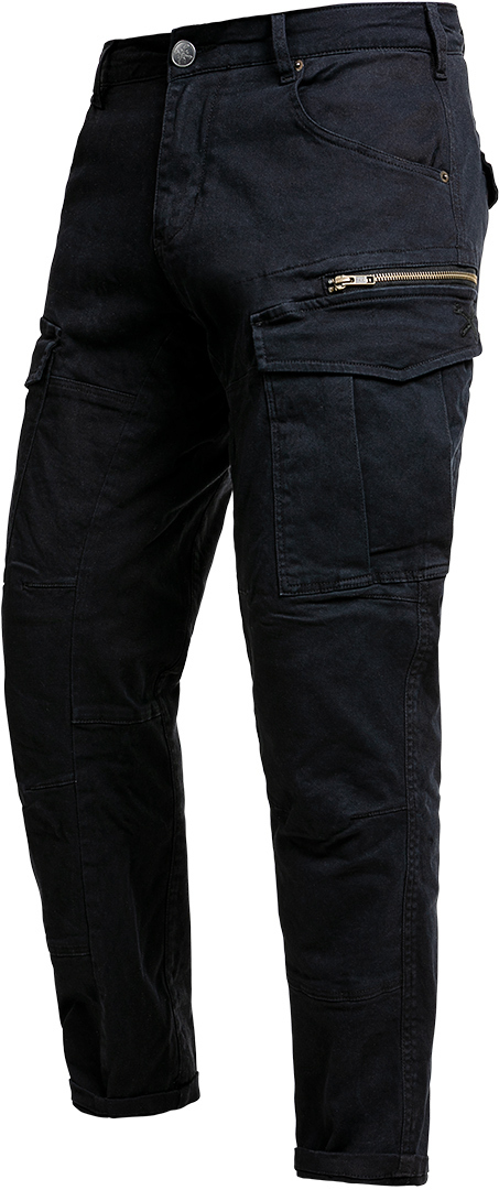 John Doe Stroker Cargo XTM Мотоциклетные текстильные штаны Черный L34 25 