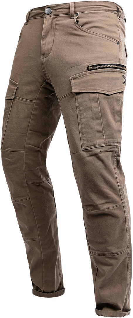 John Doe Stroker Cargo XTM Мотоциклетные текстильные штаны Песочный L34 25 