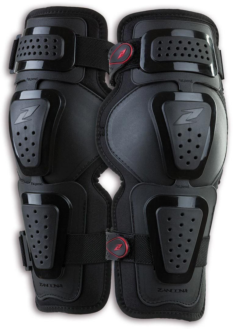 Zandona Elbow Protectors, black, black, Size One Size