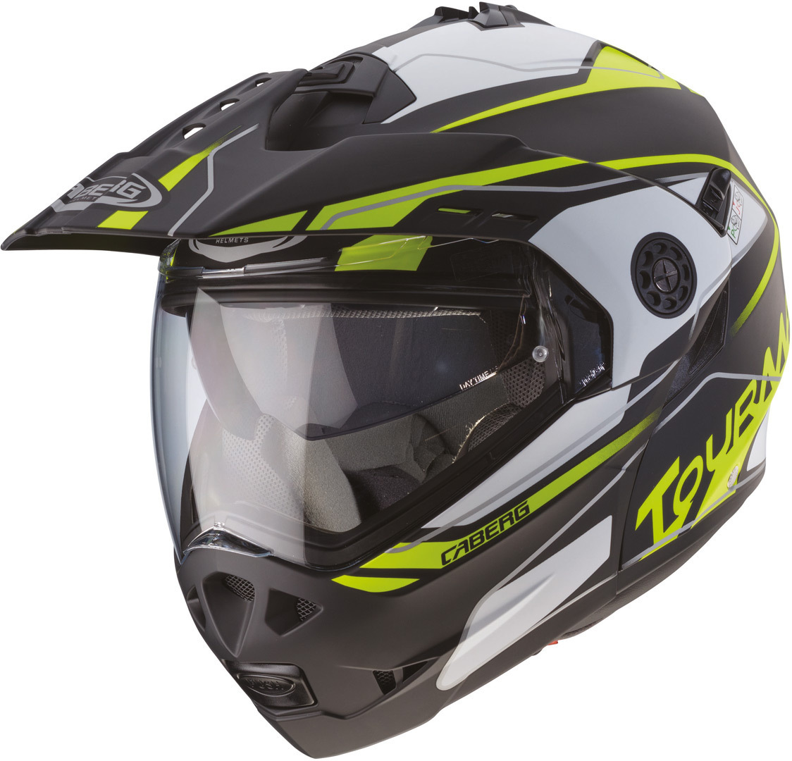 Caberg Tourmax Marathon Helmet, black-green, Size XS, black-green, Size XS