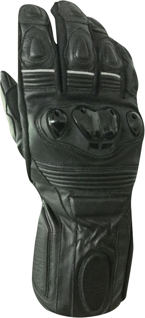 Bores Rider Leather Gloves, black, Size S M, black, Size S M