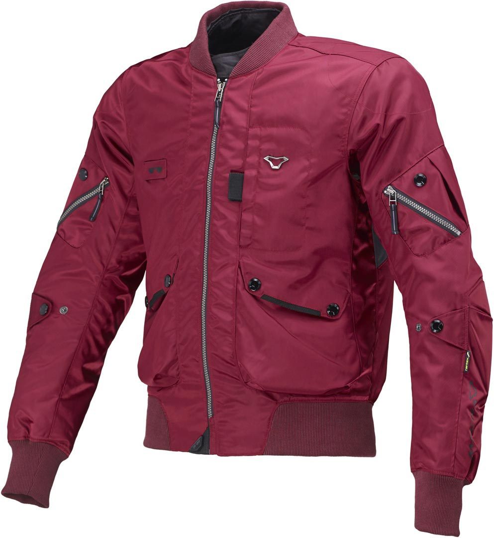 Macna Bastic Textile Jacket, red, Size S, red, Size S