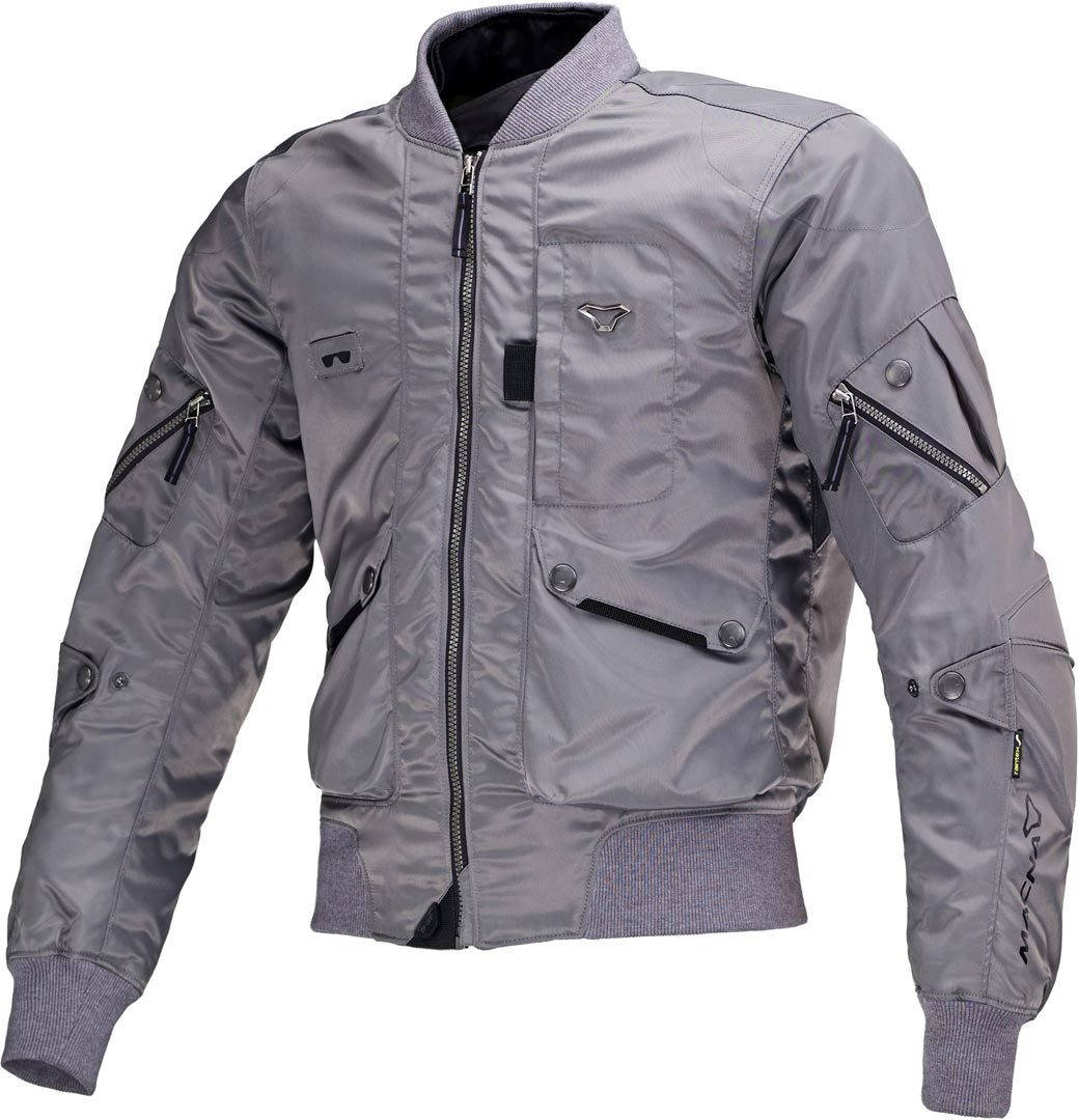 Macna Bastic Textile Jacket, grey, Size S, grey, Size S