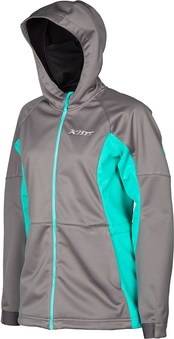 Klim Evolution Ladies Hoodie, blue, Size XS for Women, blue, Size XS for Women