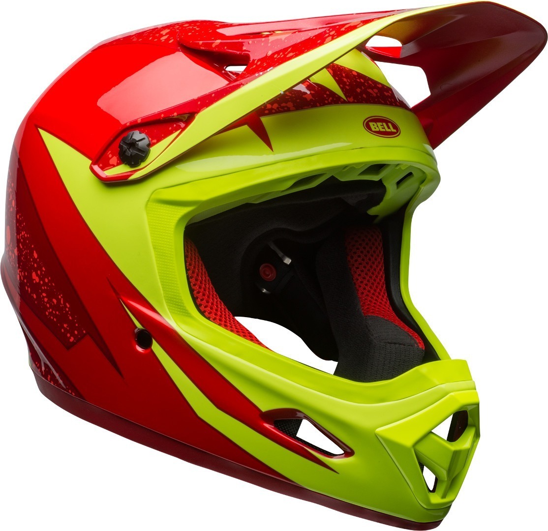 Bell Transfer-9 Downhill Helmet, green-yellow, Size S, green-yellow, Size S