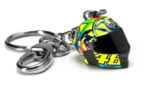 VR46 3D Helmet Keychain