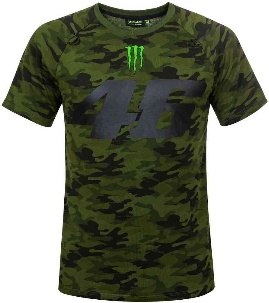 VR46 Monster Camp Camouflage T-paita