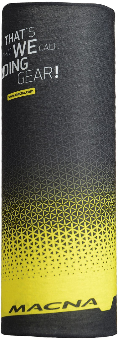 Macna Tube Scarf, black-yellow, black-yellow, Size One Size