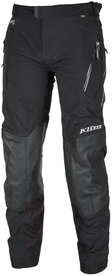 Klim Kodiak Motorcycle Leather/Textile Pants, black, Size L 33 34, black, Size L 33 34