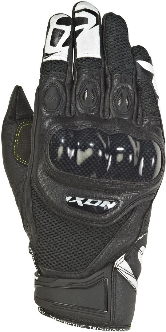 Ixon Rs Recon Air Motorcycle Gloves, black-white, Size L, black-white, Size L
