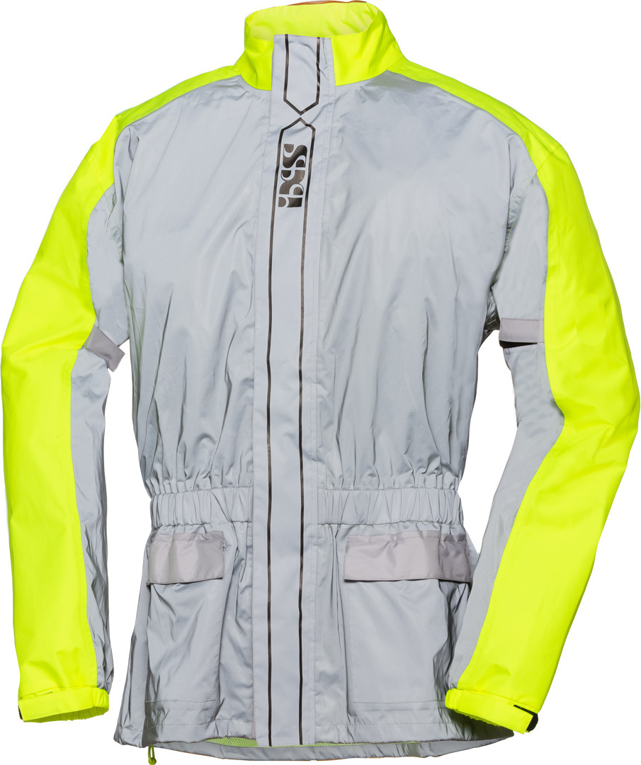 IXS X-Reflex-ST Rain Jacket, grey-yellow, Size M, grey-yellow, Size M