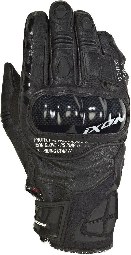 Ixon Rs Ring Gloves, black, Size 2XL, black, Size 2XL