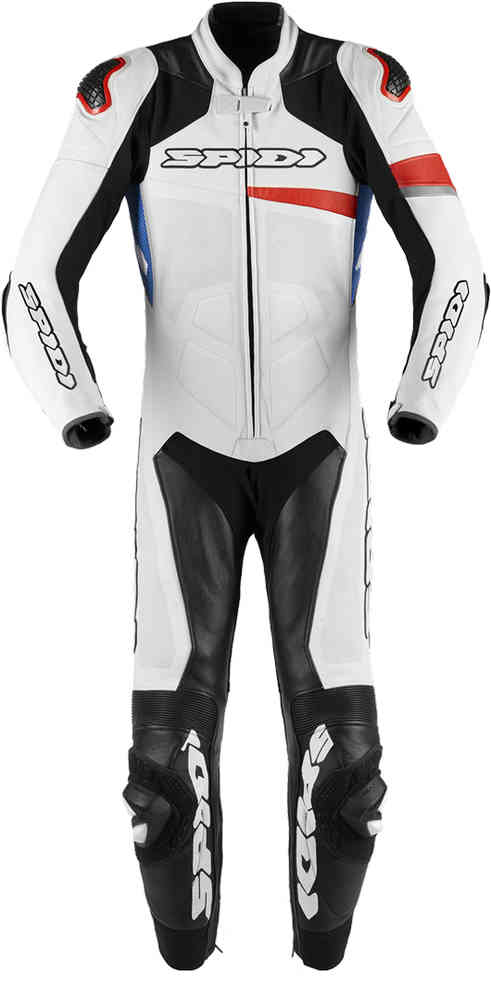 Spidi Race Warrior Pro One Piece Motorcycle Leather Suit Perforated