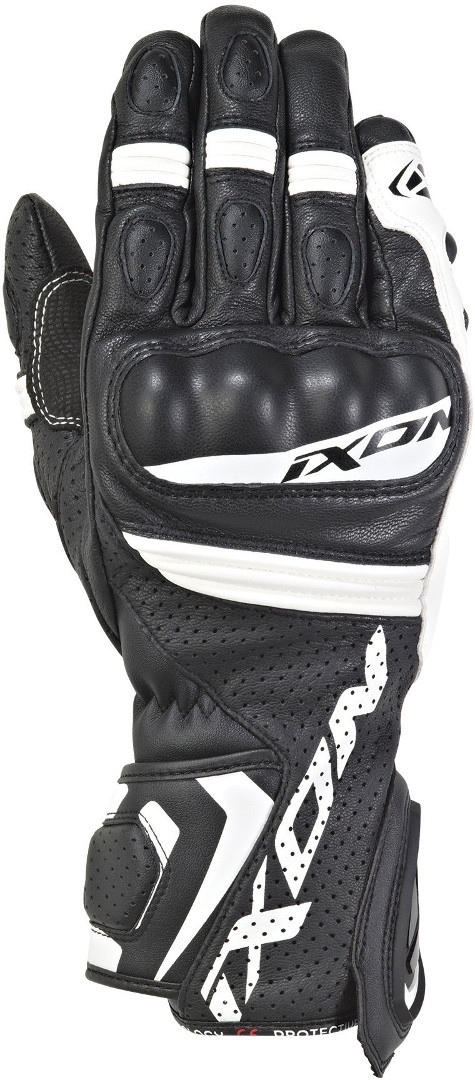 Ixon Rs Tempo Air Motorcycle Gloves, black-white, Size S, black-white, Size S