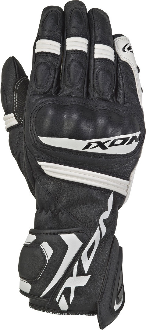 Ixon Rs Tempo Gloves, black-white, Size S, black-white, Size S