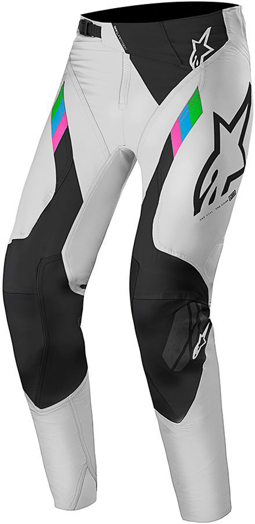 Image of Alpinestars Super Tech Limited Edition Pantaloni MX, nero-bianco, dimensione 28