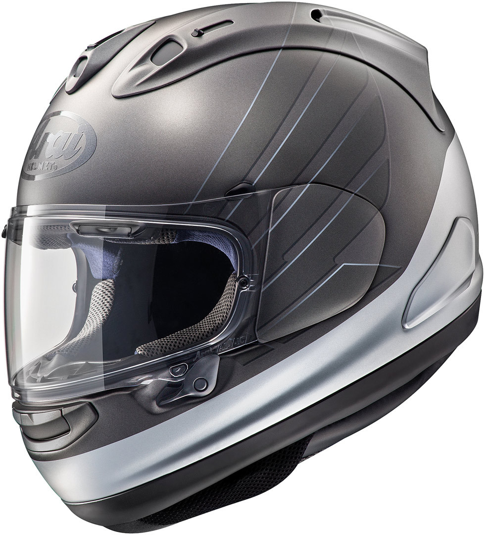 Arai RX-7V Honda CB Helm, grijs-zilver, afmeting XS