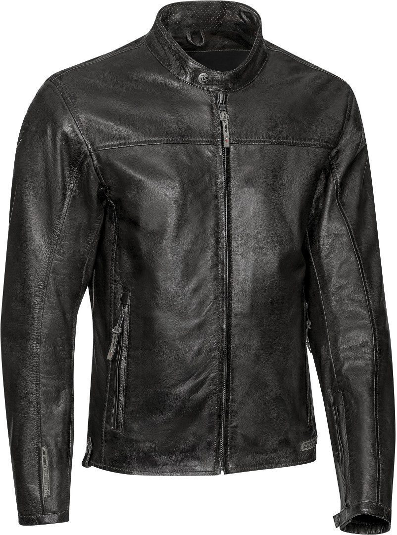 Ixon Crank Motorcycle Leather Jacket, black, Size XL, black, Size XL