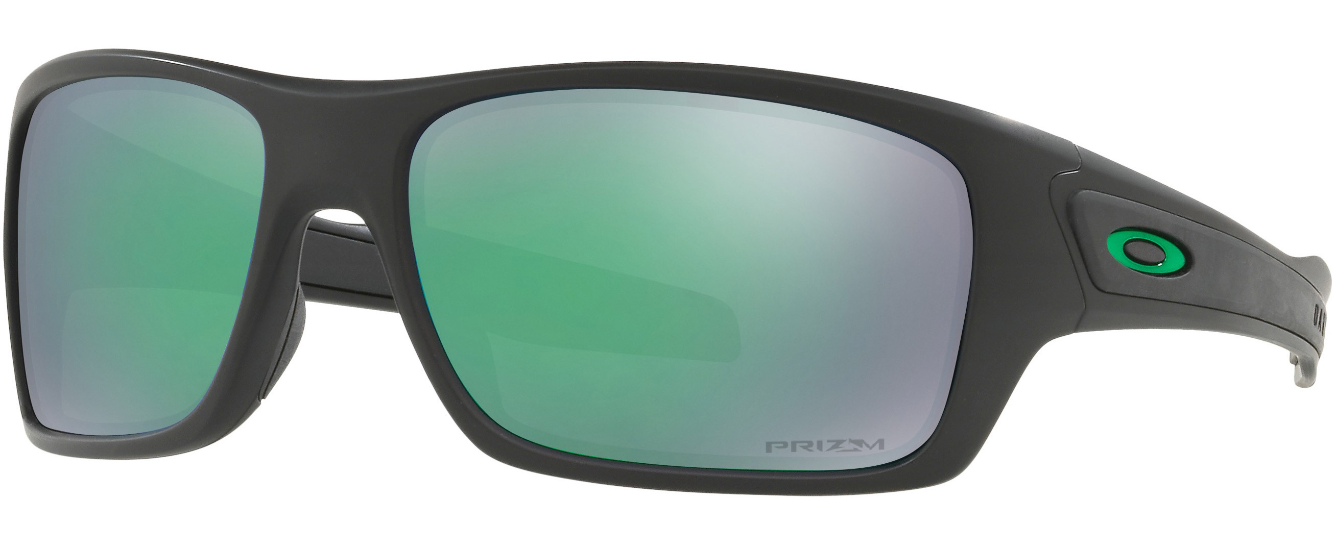 Oakley Turbine Prizm Polarized Sonnenbrille, schwarz-grün für Männer