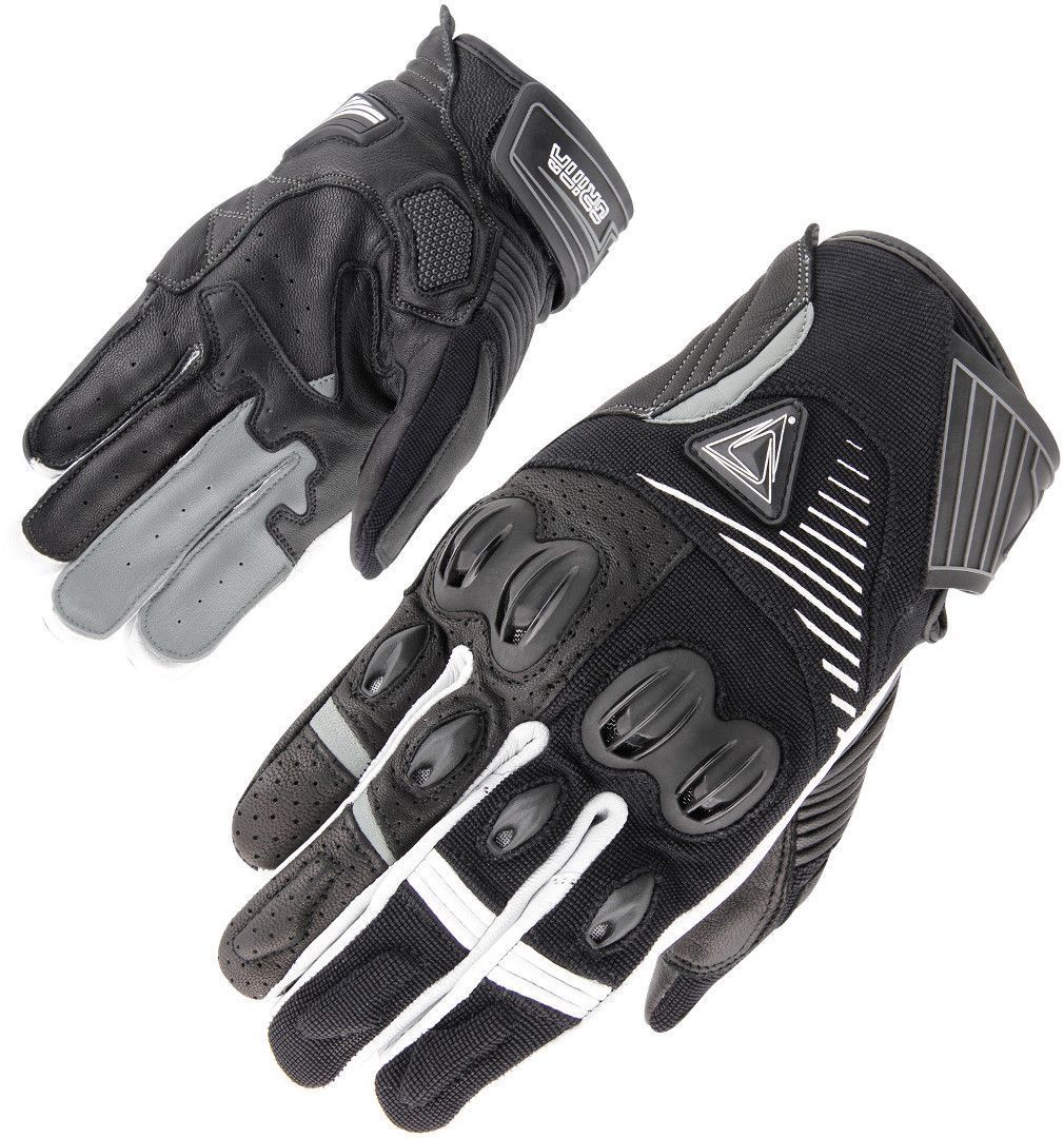 Orina Space Motorcycle Gloves, black-grey-white, Size S M, black-grey-white, Size S M