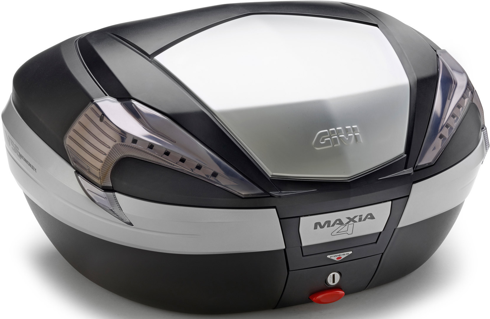 GIVI Monokey® V56 Maxia 4 Topcase, black, black, Size One Size
