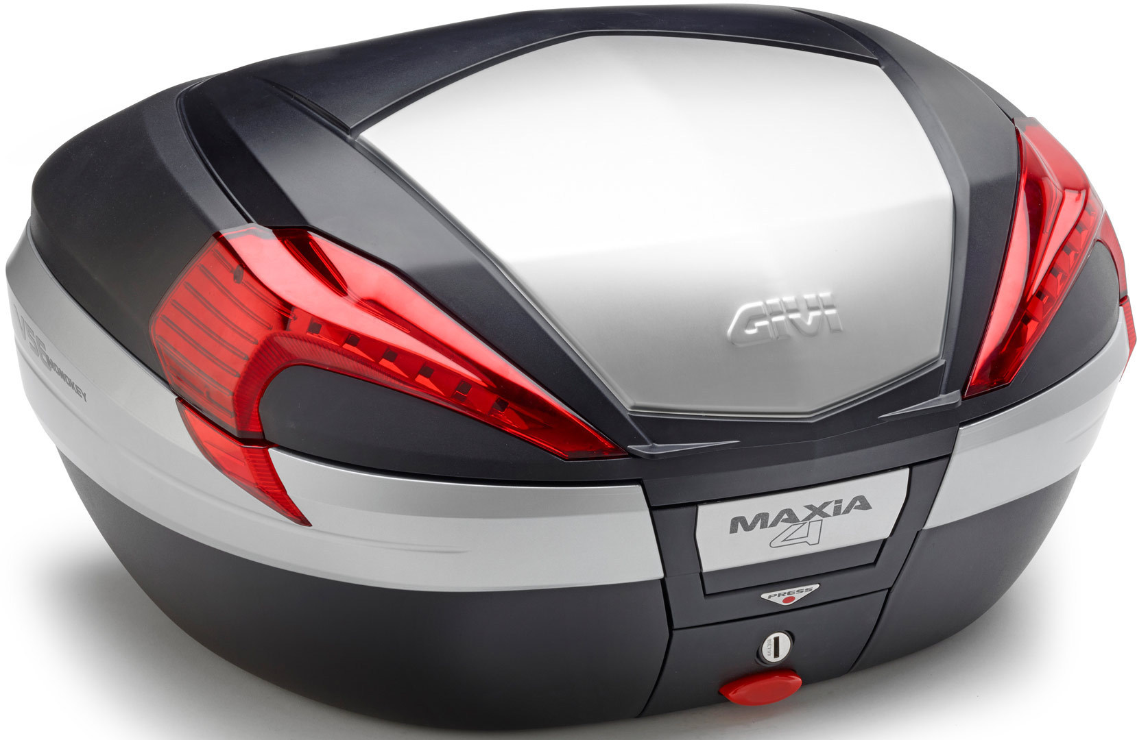 GIVI Monokey® V56 Maxia 4 Topcase Черный/Красный 