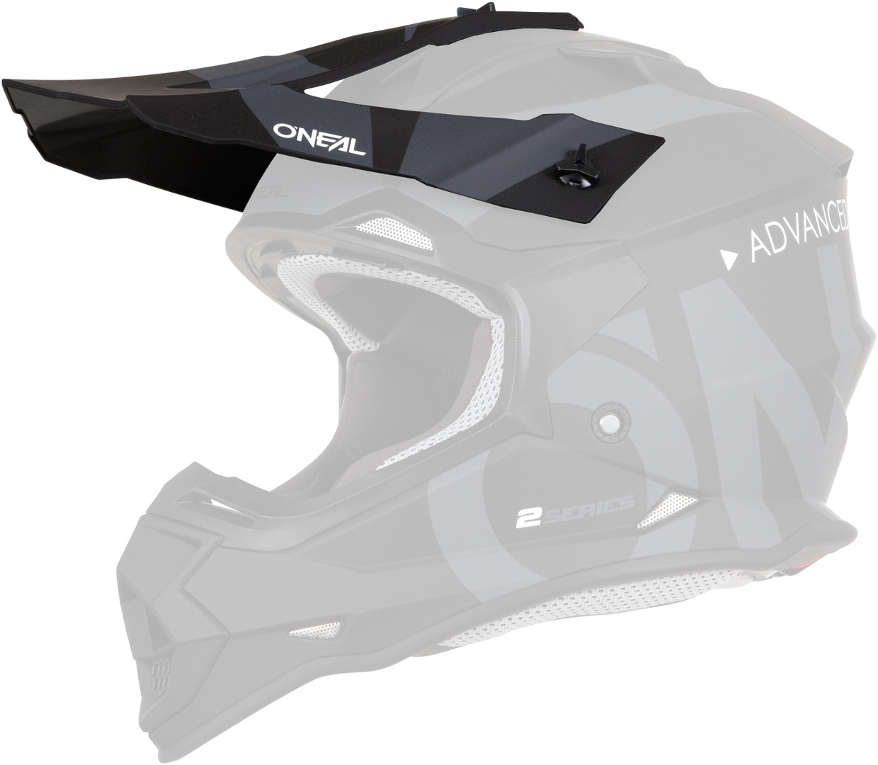 Oneal 2Series RL Slick Helmet Shield, black, black, Size One Size