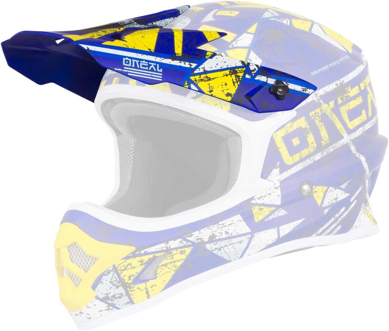 Oneal 3Series Zen Helmet Shield, blue, blue, Size One Size