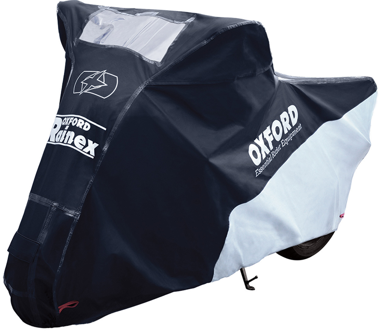 Oxford Rainex Motorrad Abdeckplane, schwarz, Größe M, schwarz, Größe M