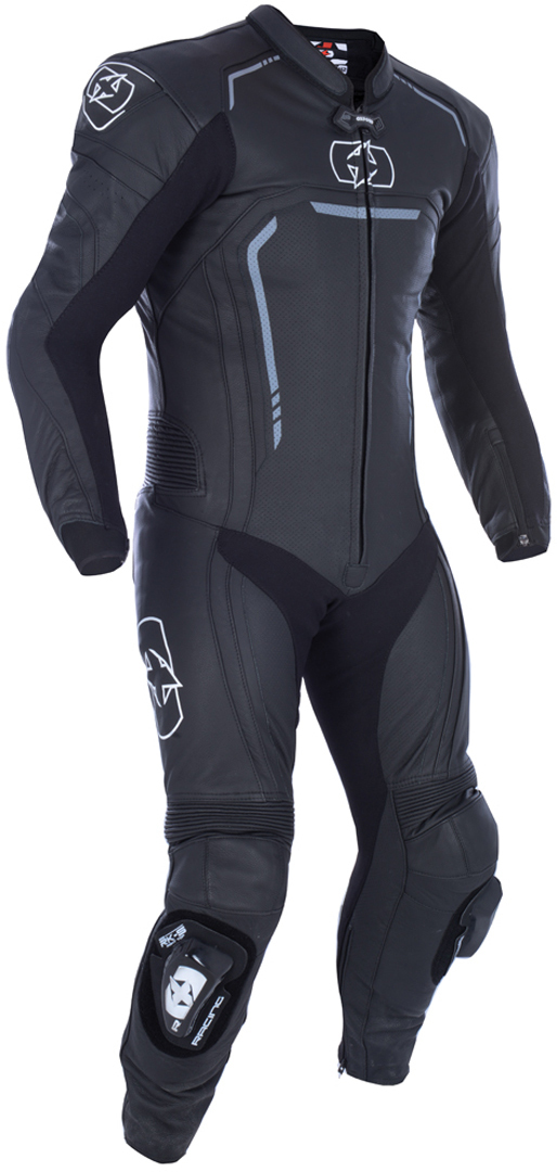 Oxford Stradale One Piece Leather Suit, black, Size XL, black, Size XL