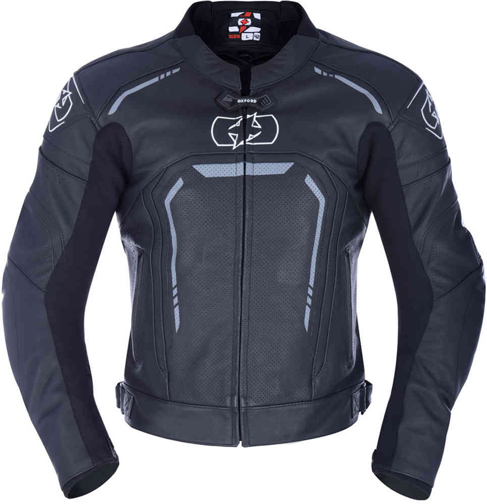 Oxford Strada Motorcycle Leather Jacket