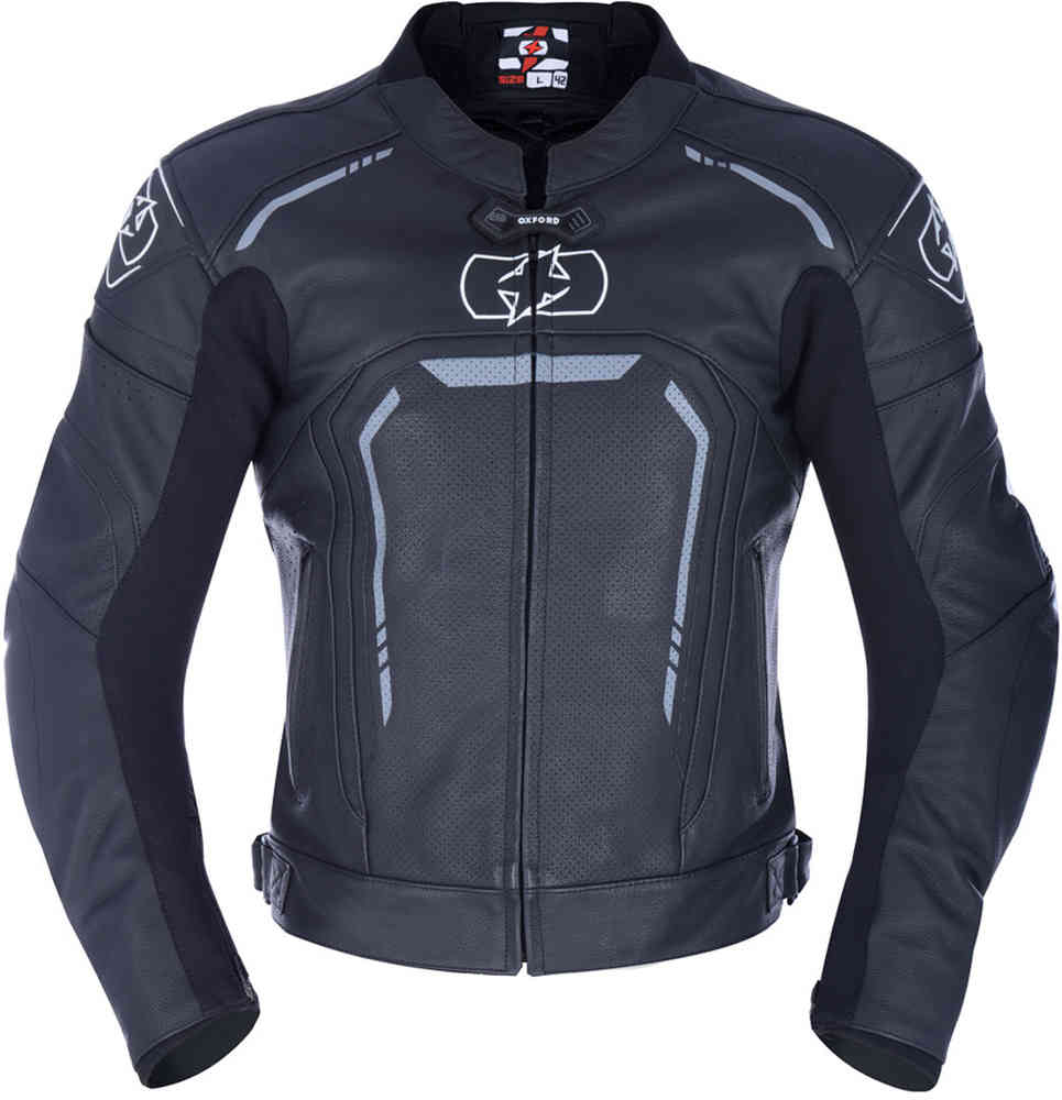 Oxford Strada Motorrad Lederjacke