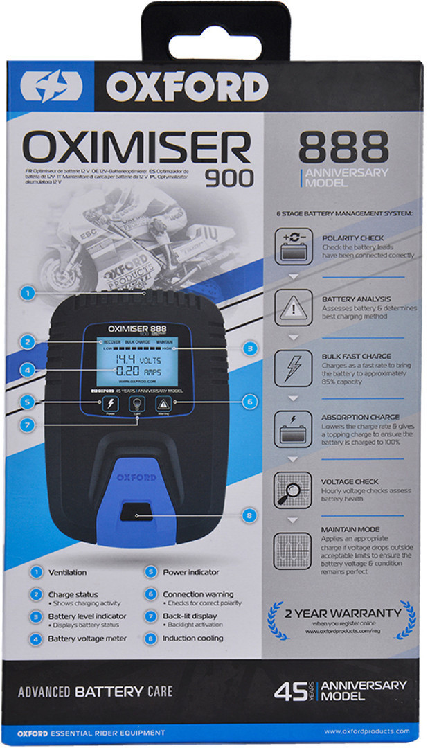 Oxford Oximiser 888 Motorrad Batterie Ladegerät für nur 33,94€ inkl. Versand statt 49€