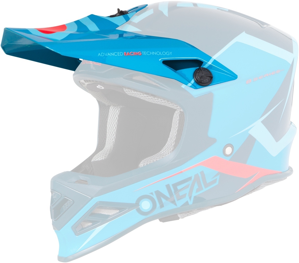 Oneal 8Series Blizzard Helmet Shield, blue, blue, Size One Size