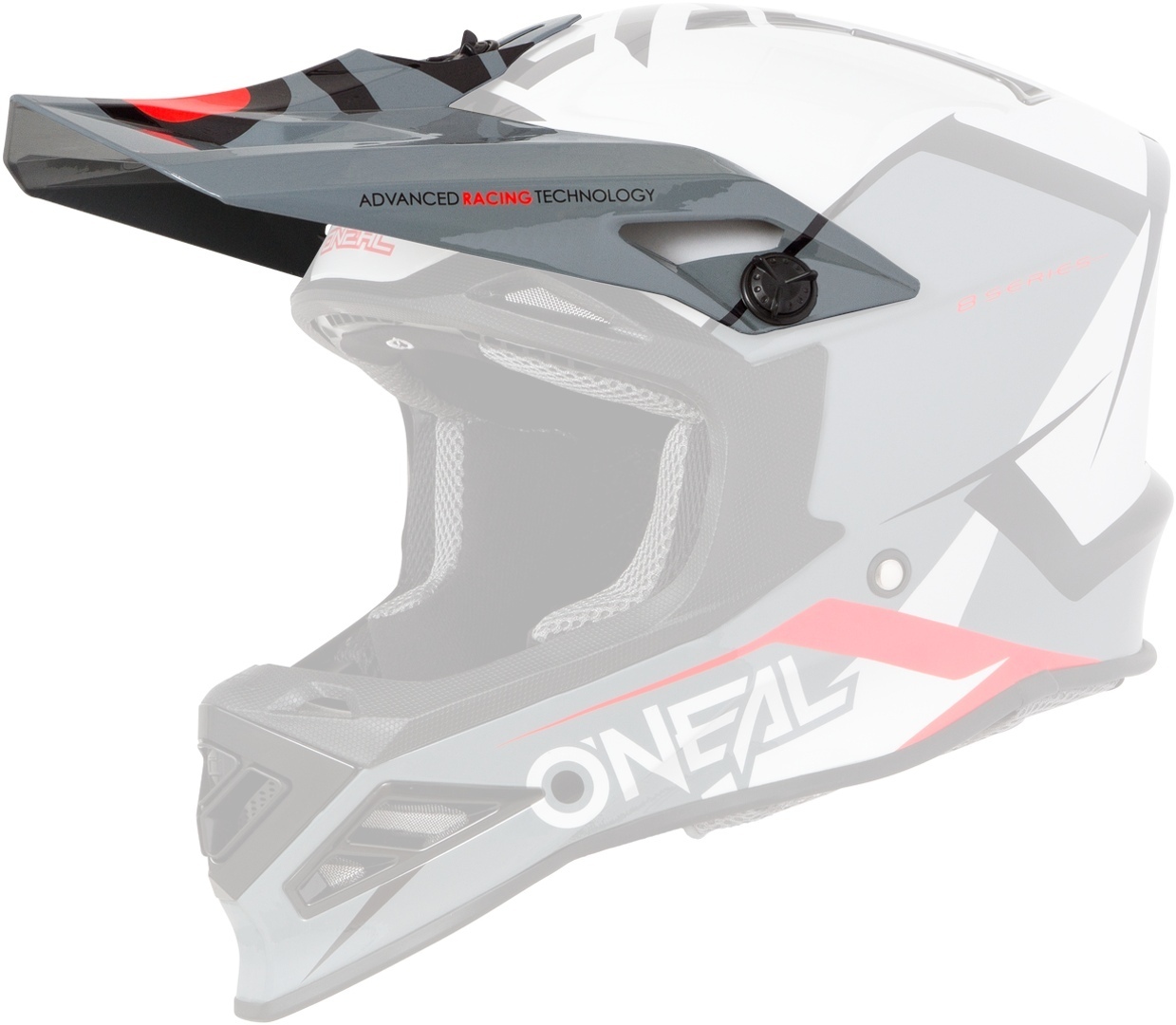 Oneal 8Series Blizzard Helmet Shield, grey, grey, Size One Size