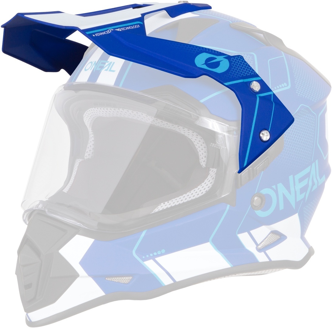 Oneal Sierra II Comb Helmet Shield, blue, blue, Size One Size