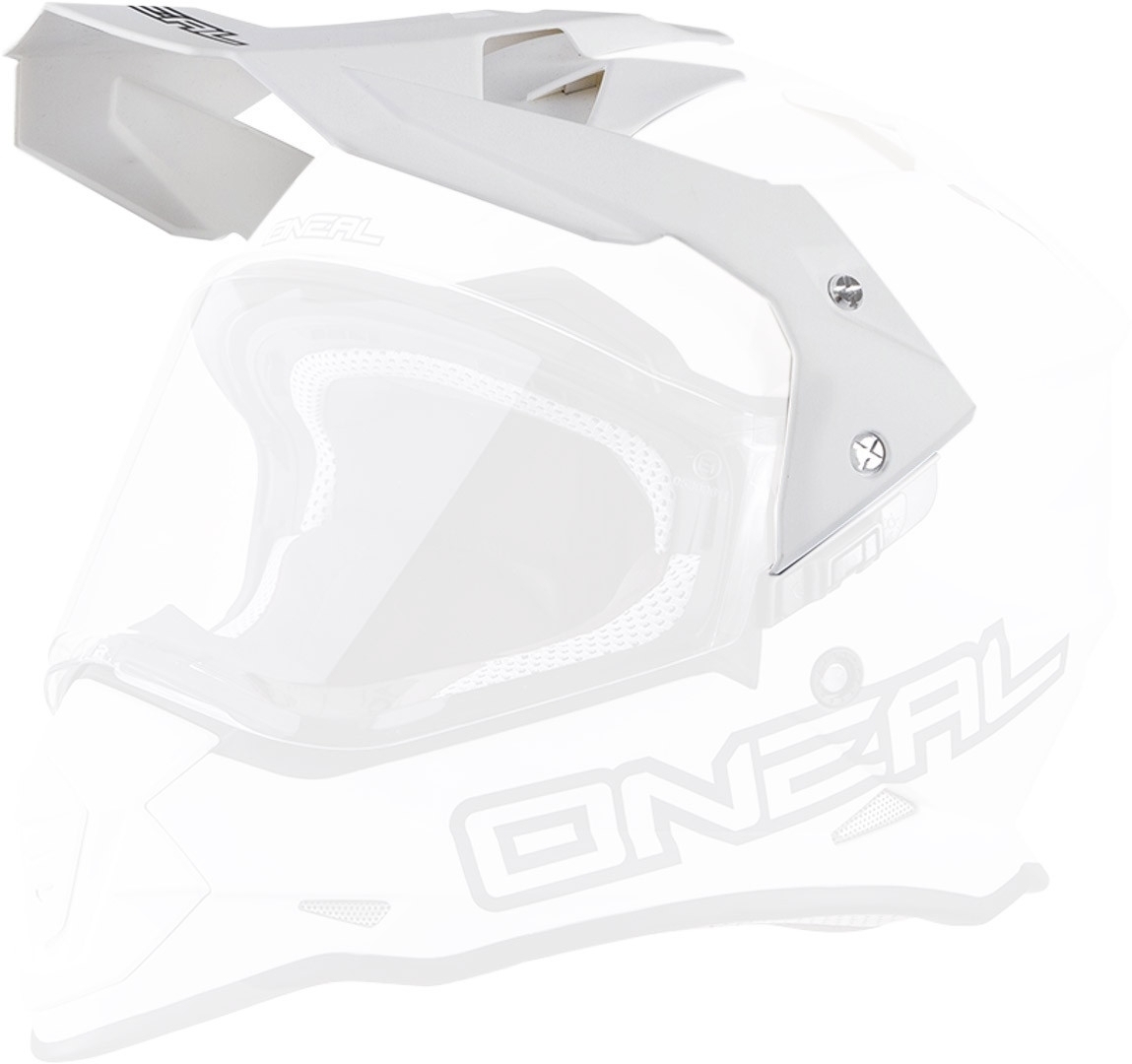 Oneal Sierra II Flat Helmet Shield, white, white, Size One Size