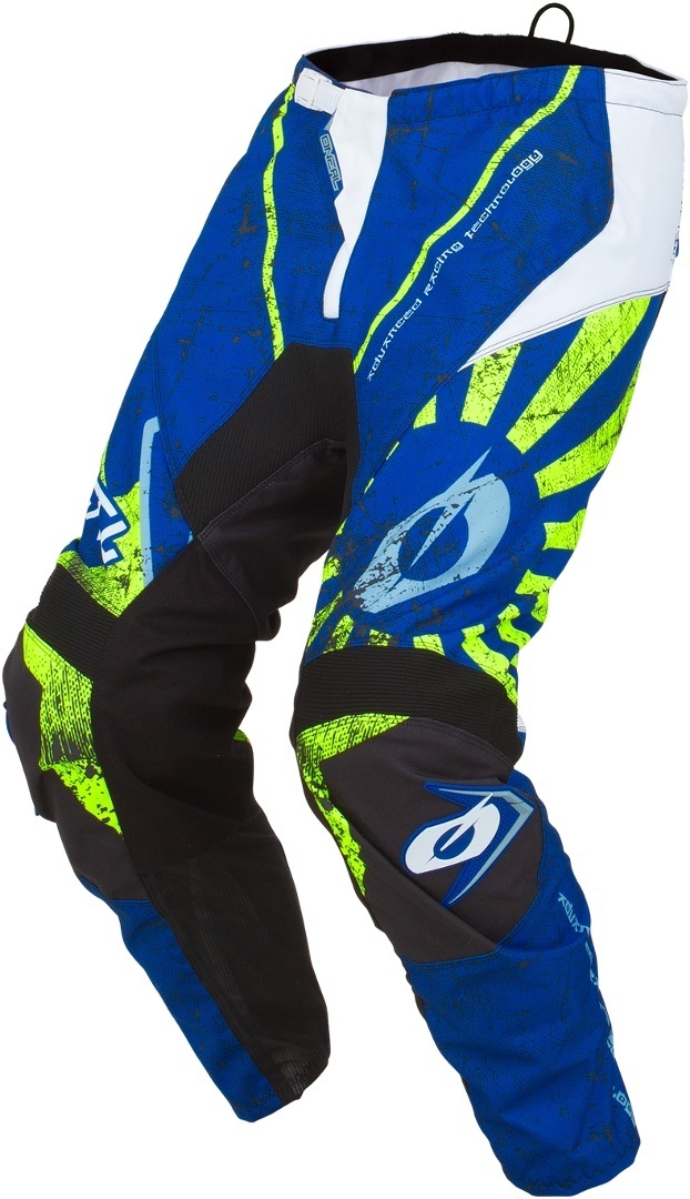 Oneal Element Zen Motorcross broek, blauw, afmeting 28