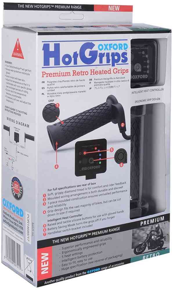 Oxford Premium Retro Heated Grips