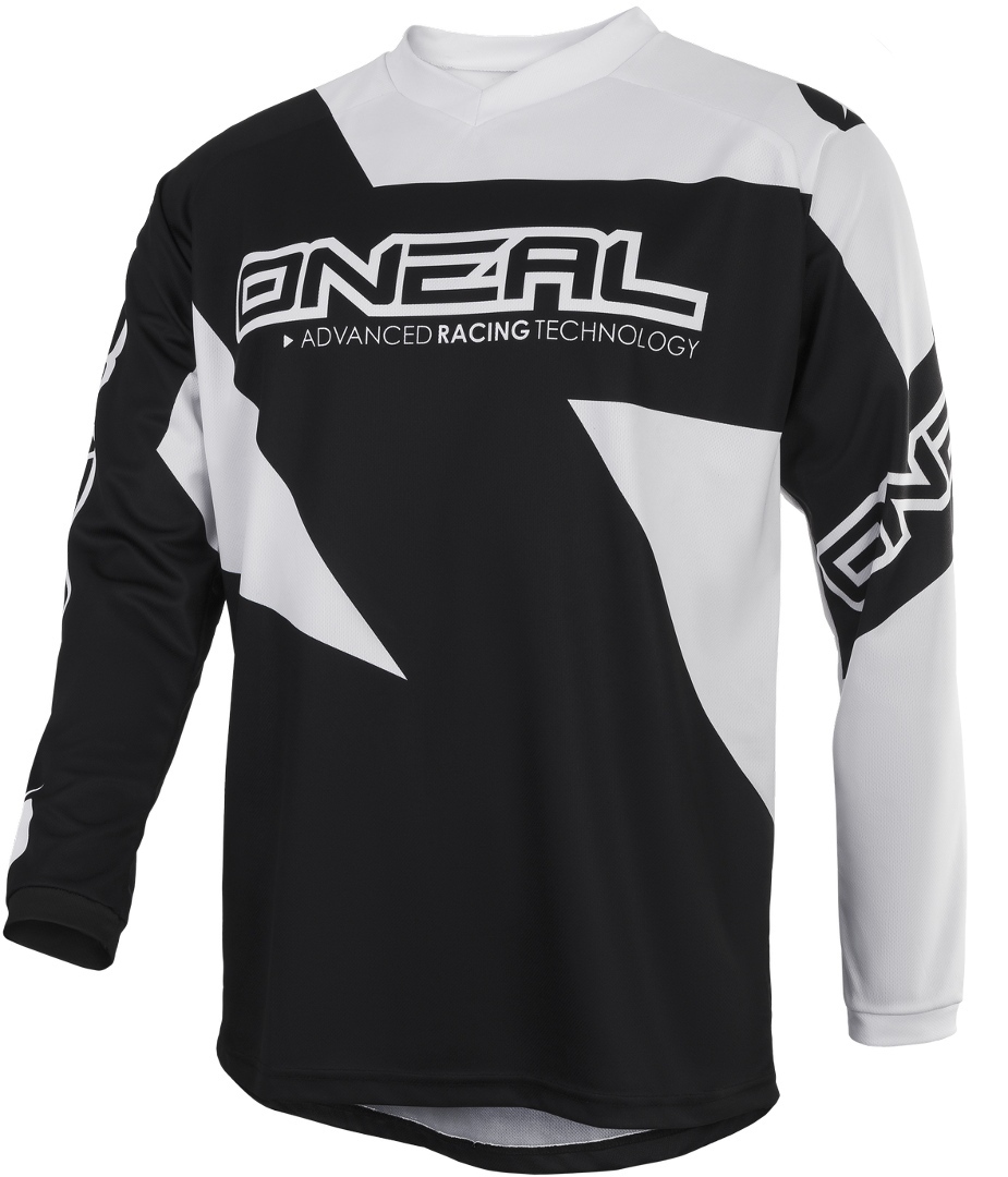 Oneal Matrix Riderwear Motocross Jersey, black, Size M, black, Size M